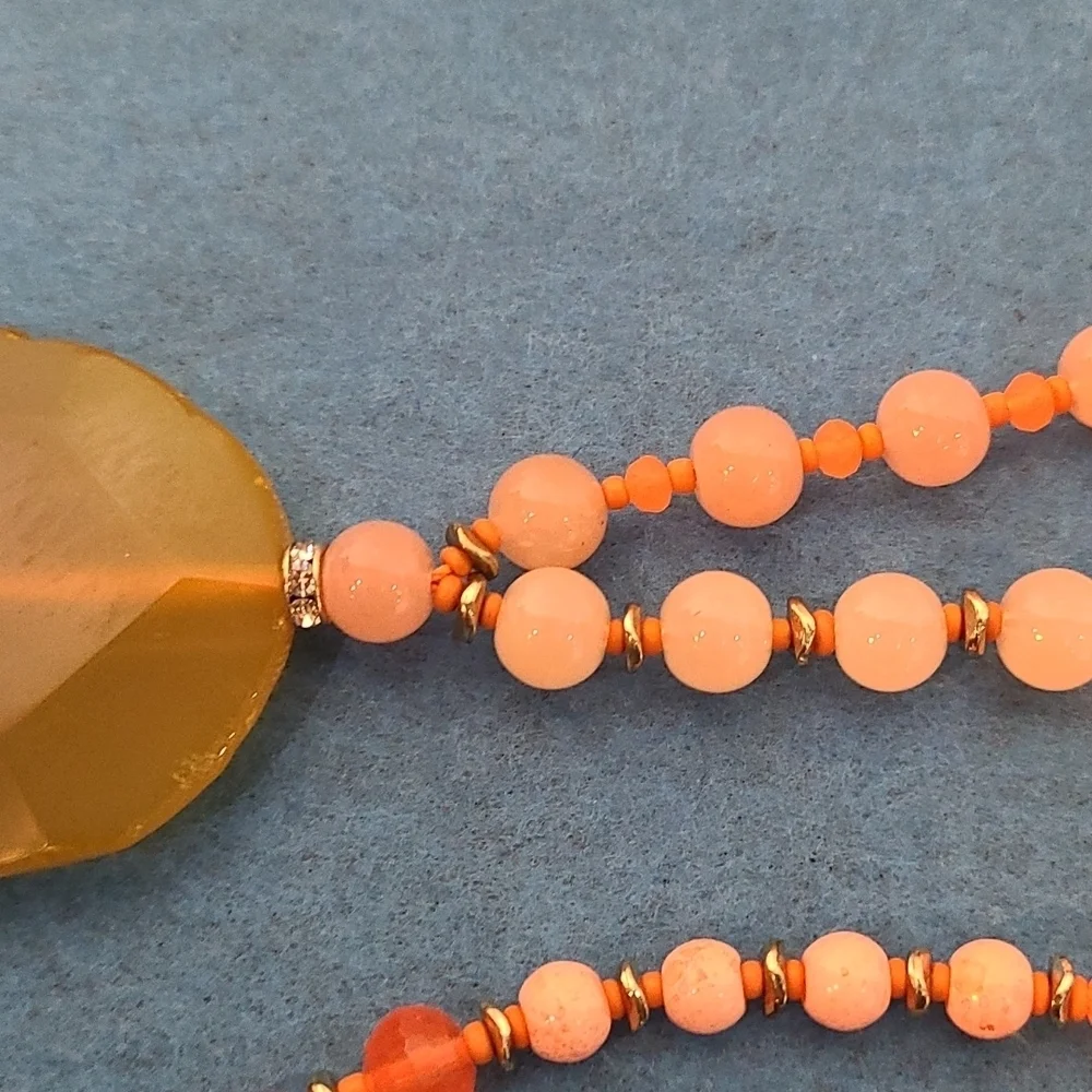 NWT Sequin Fashion Costume Necklace - Picture 7 of 10